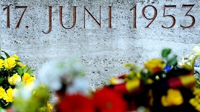 SPD: "Der 17. Juni 1953 gehört zum Besten der demokratischen Tradition Deutschlands." ( Foto dpa)