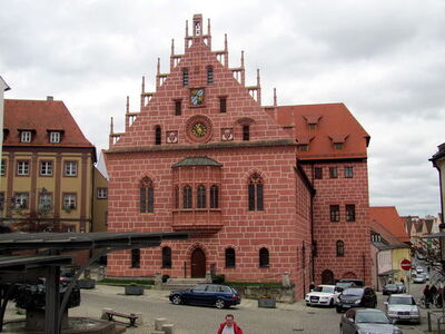 Das gotische Rathaus von Sulzbach-Rosenberg