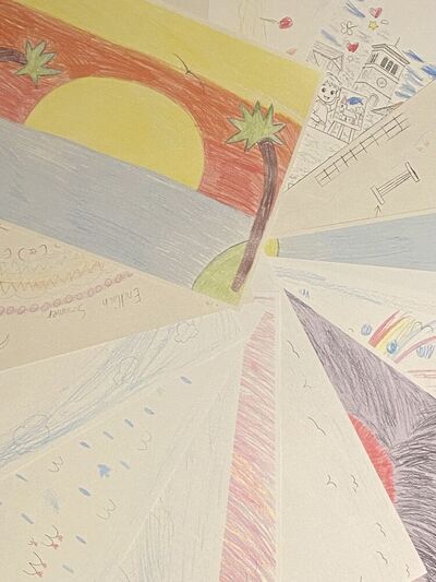 Viele Gemälde entstanden.