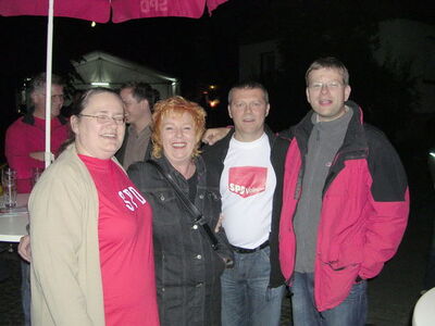 Katrin Schmidt, Uli Gottschalck, Norbert Thiele und Tobias Geismann